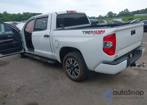 2019 Toyota Tundra Sr5 5.7L V8 z USA, uszkodzony, nr VIN 5TFDY5F13KX809672